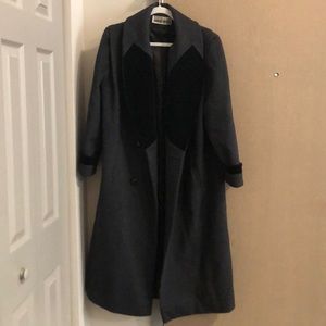Vintage Leslie Fay wool peacoat